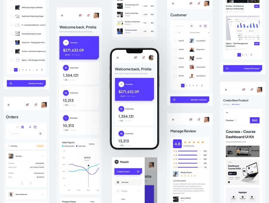 25xt-171999-Maxkit - Marketplace Dashboard UI Kit4.jpg