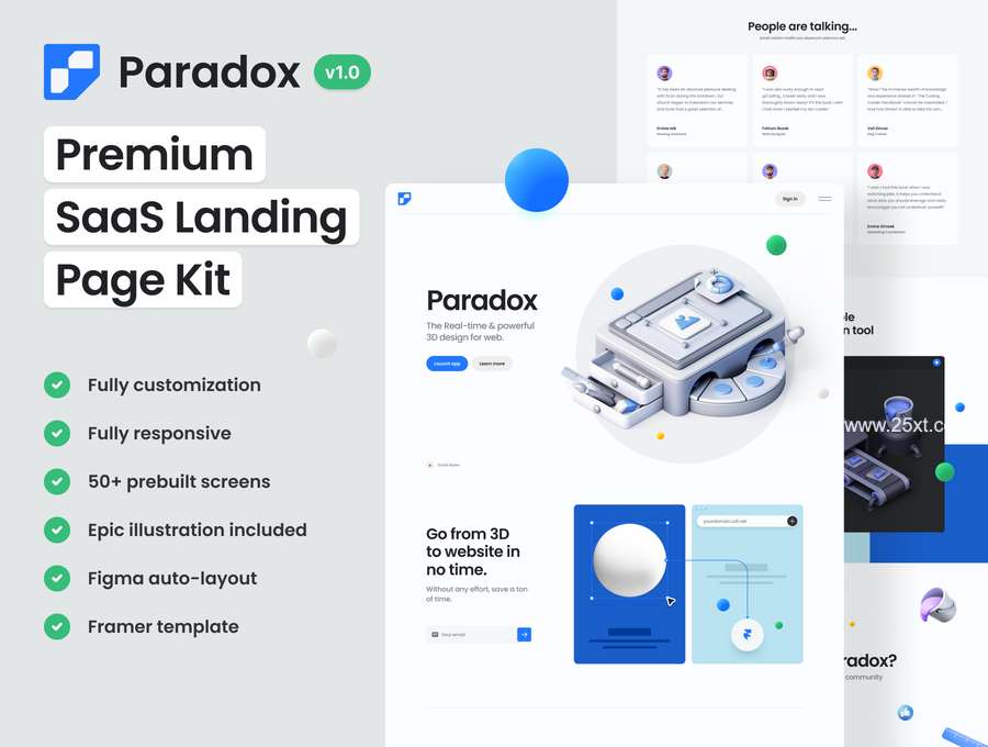 25xt-172261-Paradox – Premium SaaS landing page kit1.jpg