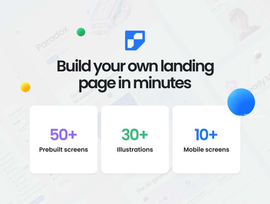 25xt-172261-Paradox – Premium SaaS landing page kit3.jpg