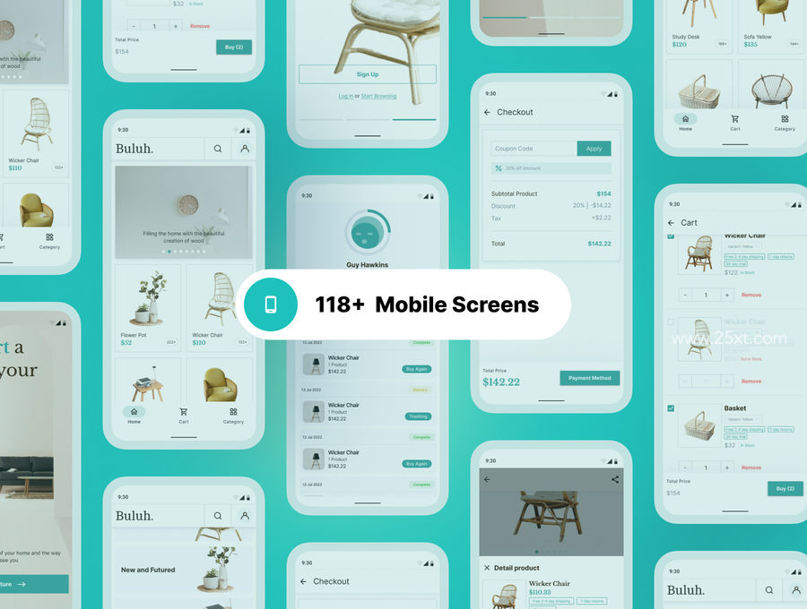 25xt-162087-Buluh - Furniture Shop Mobile App UI Kit2.jpg