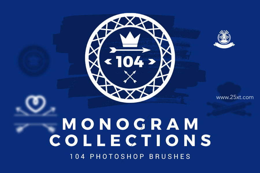 25xt-162235-Monogram Collection - 104 Photoshop Brushes1.jpg
