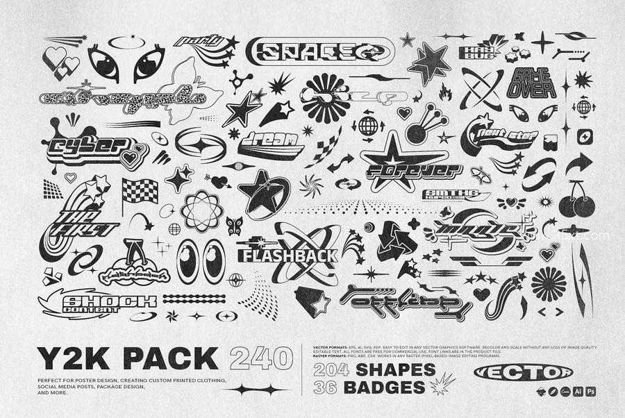 25xt-162242-Y2K 240 Shapes Badges Graphic Styles1.jpg