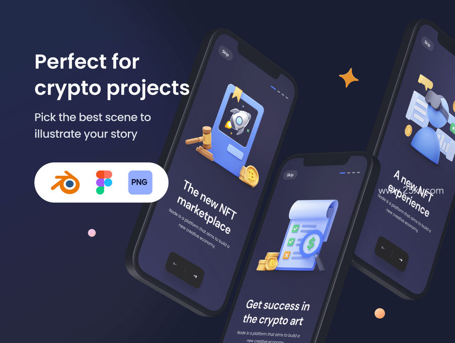25xt-172453-Blockchain 3D Icon Set4.jpg
