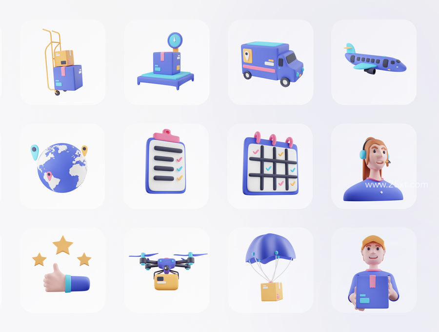 25xt-172458-Deliverly - Online Shopping Delivery 3D Icon Set8.jpg