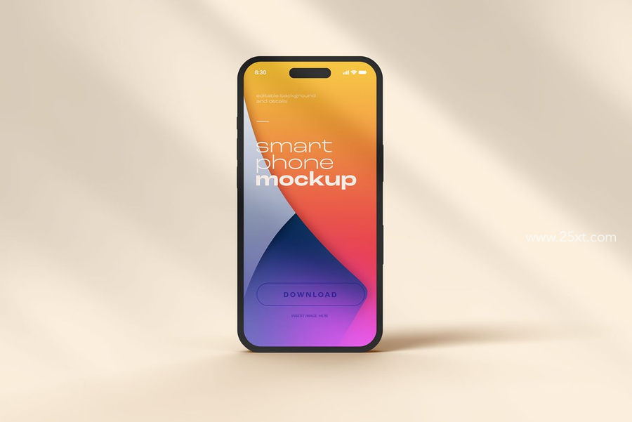 25xt-162290-iPhone 14 Pro Clay Mockup Set9.jpg