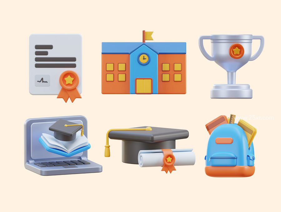 25xt-162303-School Education & Learning 3D Icon Pack6.jpg