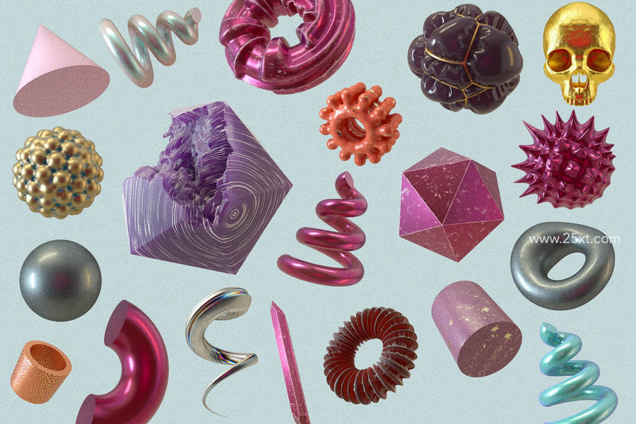25xt-172483-Shapes 140 Abstract 3D Shapes10.jpg