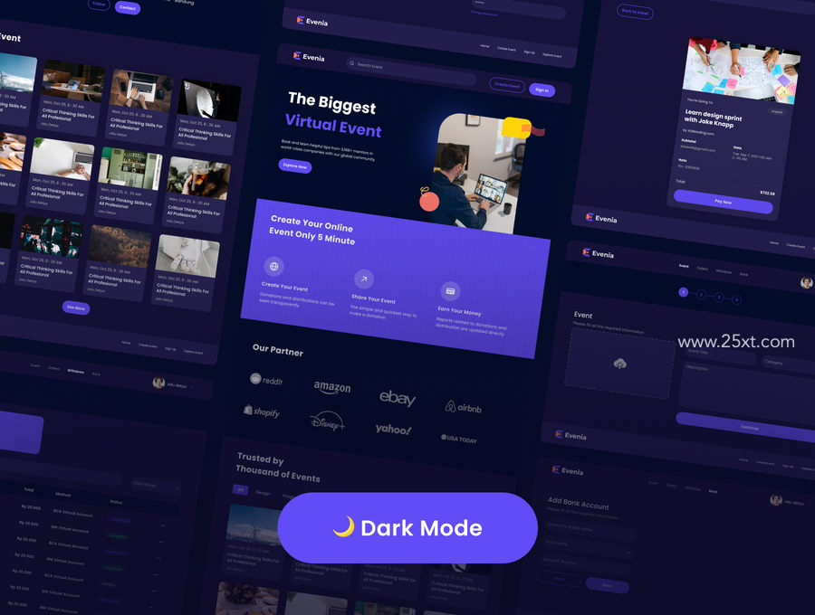 25xt-162449-Evenia - Event Organizer Marketplace Website UI Kit6.jpg