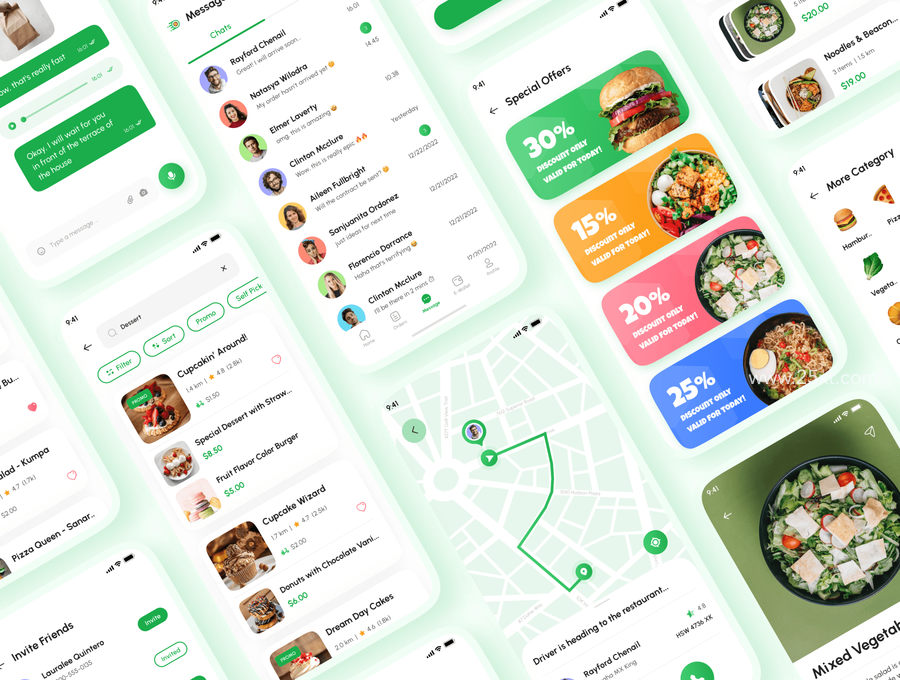 25xt-162453-Foodu - Food Delivery App UI Kit4.jpg