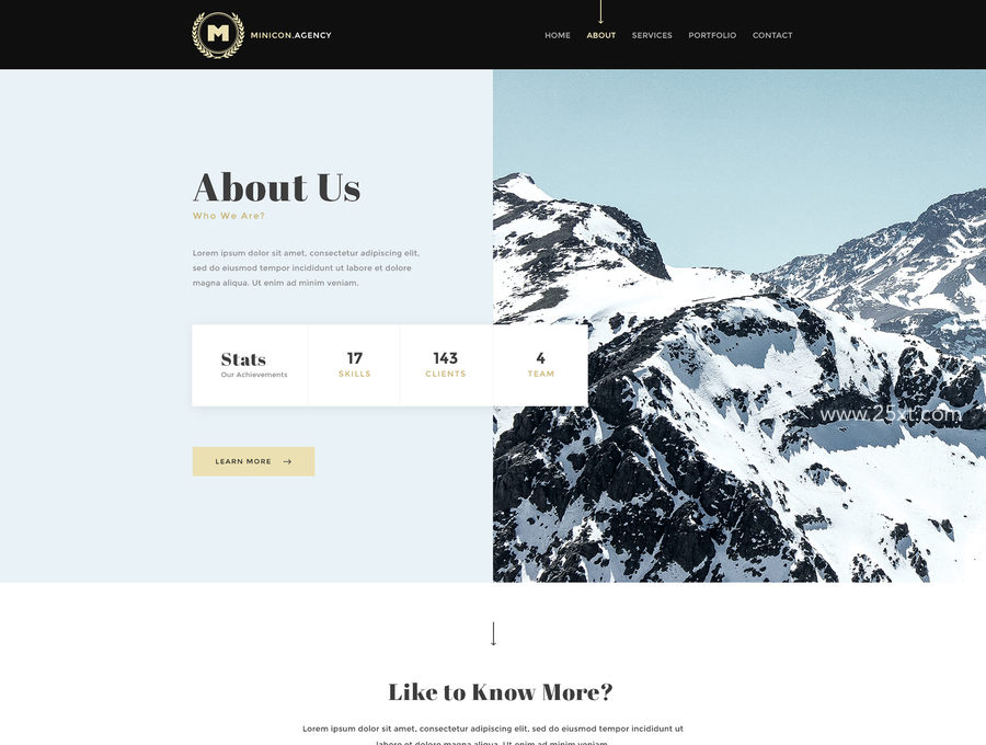 25xt-162463-Minicon - Minimal HTMl and PSD Template5.jpg