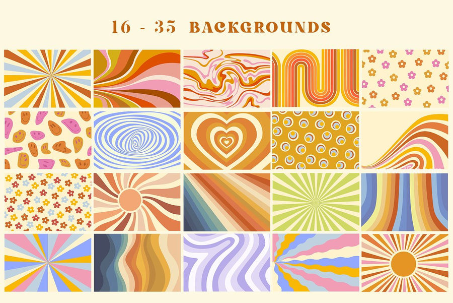 25xt-172507-Retro Groovy Hippie Patterns5.jpg
