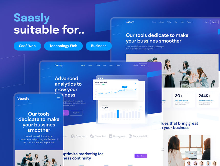 25xt-172516-Saasly - Tech & SaaS Website and Mobile UI Kit4.jpg