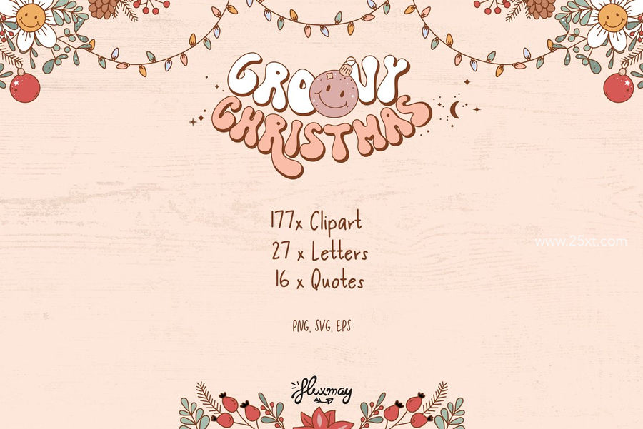 25xt-172556-Groovy Christmas - cute bundle2.jpg