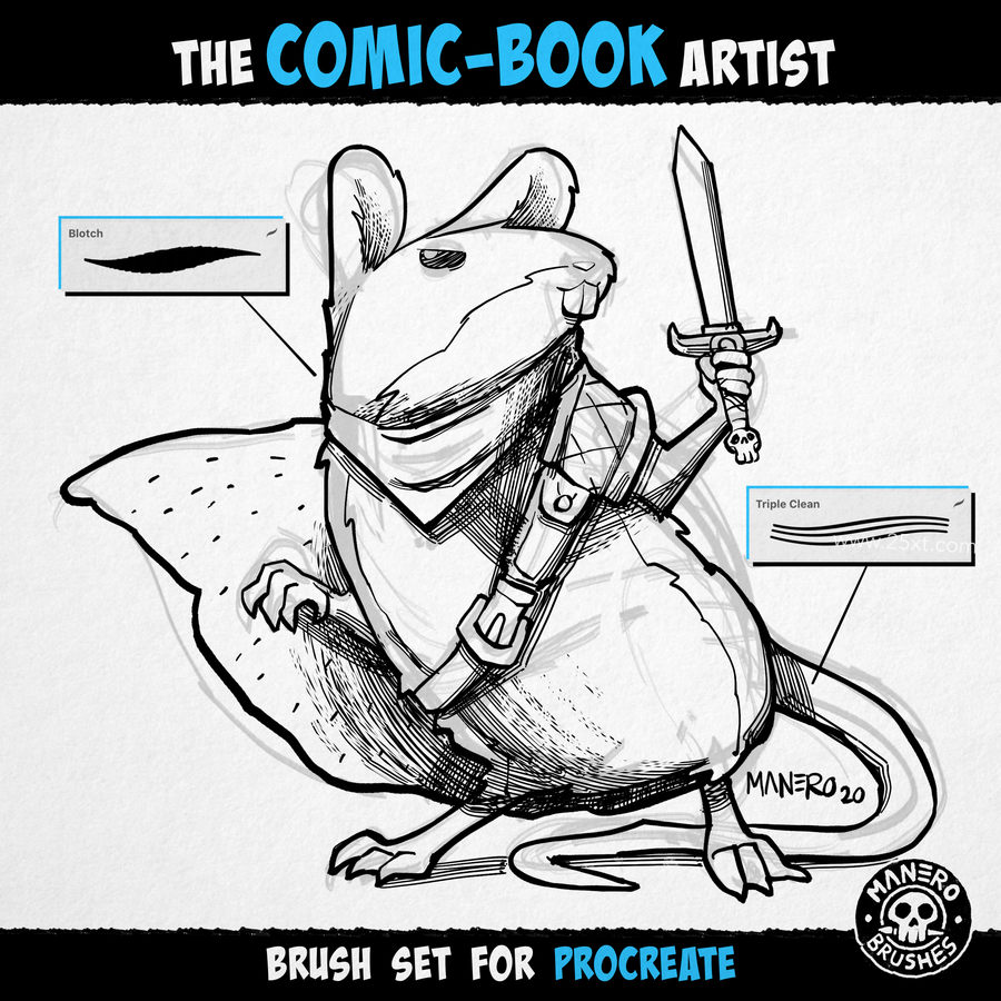 25xt-162895-The Comic-Book Artist Brush Set for Procreate4.jpg