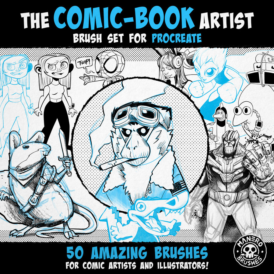 25xt-162895-The Comic-Book Artist Brush Set for Procreate1.jpg