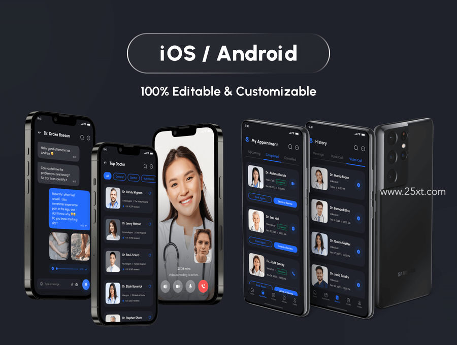 25xt-163044-Medica - Online Doctor Consultation App UI Kit7.jpg