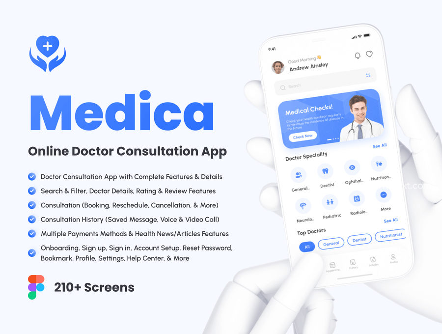 25xt-163044-Medica - Online Doctor Consultation App UI Kit1.jpg