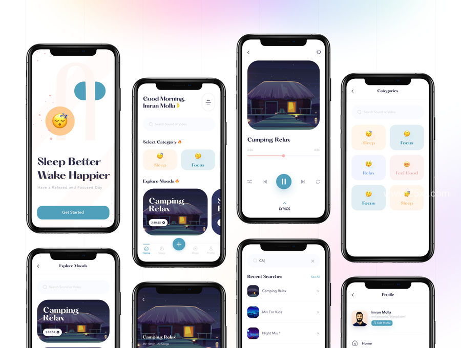 25xt-172585-Sleep Magic App UI Kit5.jpg