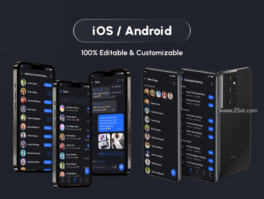 25xt-172589-Zomo - Video Conferencing & Online Meeting App UI Kit7.jpg