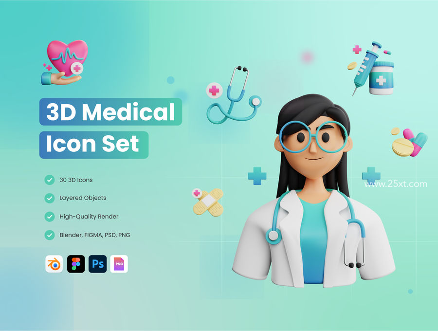 25xt-172623-30 3D Medical and Healthcare Icon Set1.jpg
