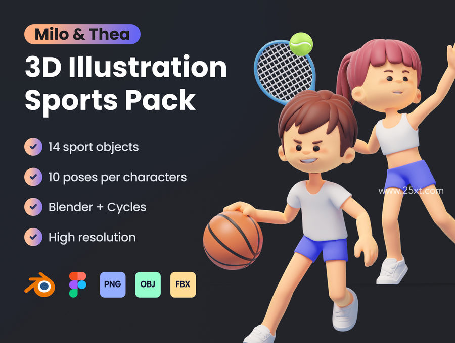 25xt-172625-Milo & Thea 3D Illustration Sports Pack1.jpg