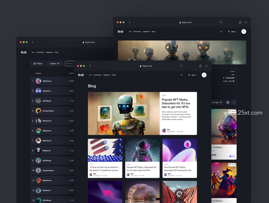 25xt-172645-Website UI KIT (NFT Marketplace)3.jpg