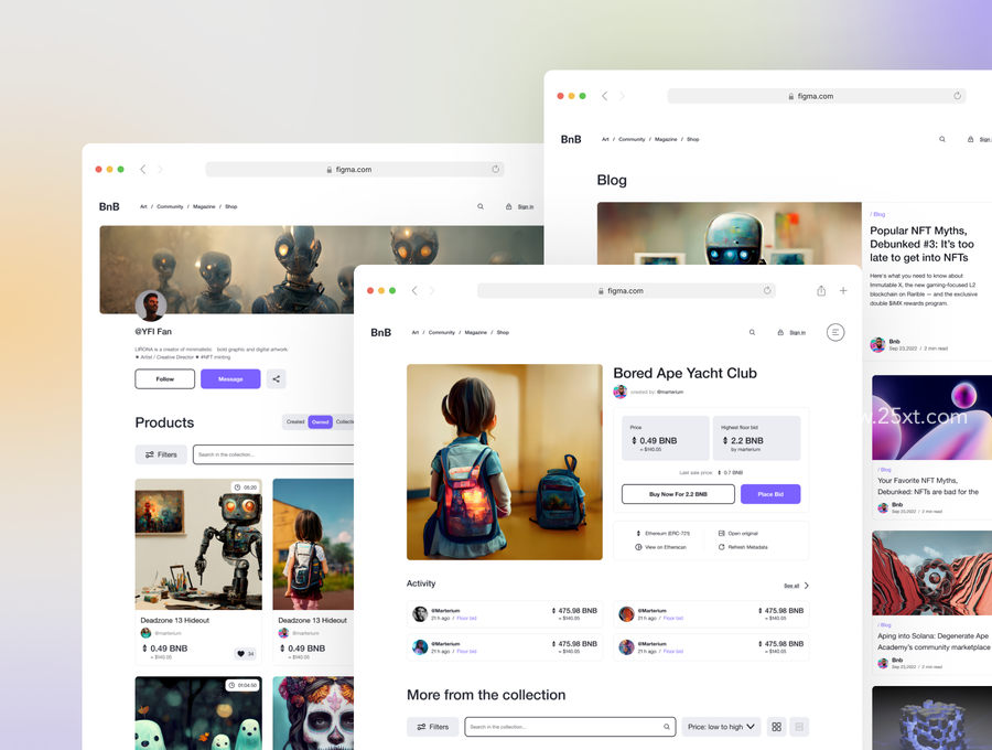 25xt-172645-Website UI KIT (NFT Marketplace)5.jpg