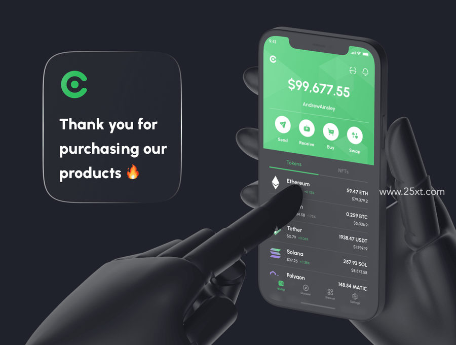 25xt-163374-Crista - Crypto Wallet App UI Kit8.jpg