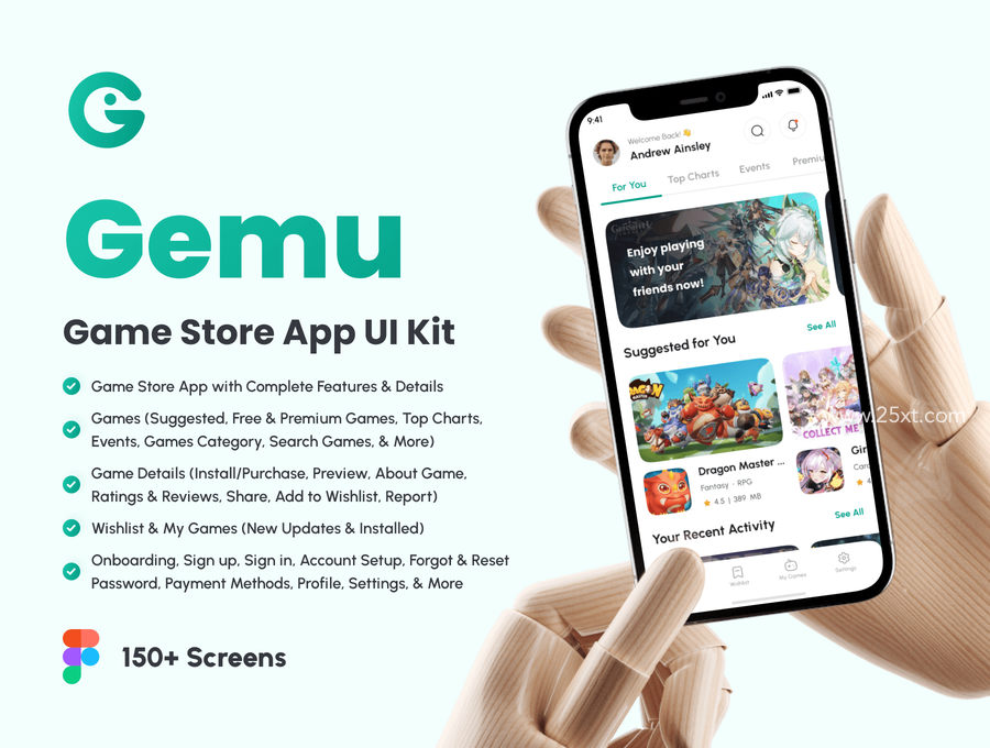 25xt-163490-Gemu - Game Store App UI Kit1.jpg