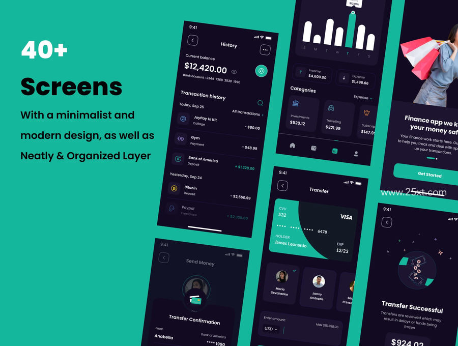 25xt-163504-Radianpay - Fintech Mobile App UI Kit2.jpg