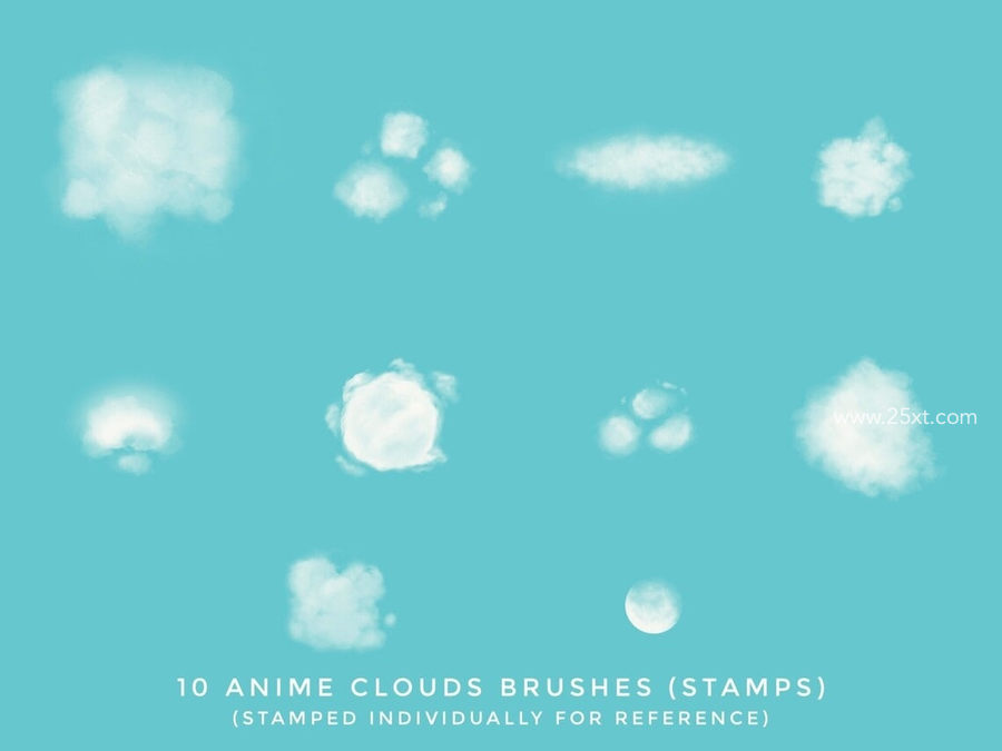 25xt-172685-72 Procreate Brushes Cloud Pack, Stamps Brush sets Bundle5.jpg