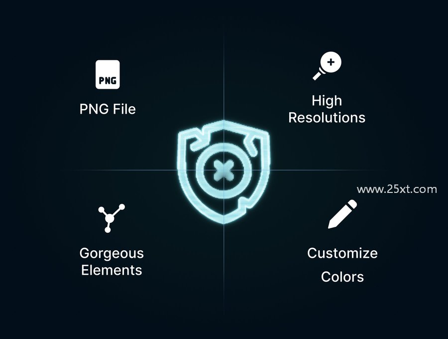 25xt-163804-Cyber-Tec  Cyber Security 3D Icon Pack2.jpg