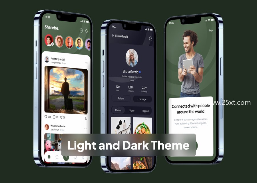 25xt-163820-Sharebe - Social Media App UI Kits5.jpg