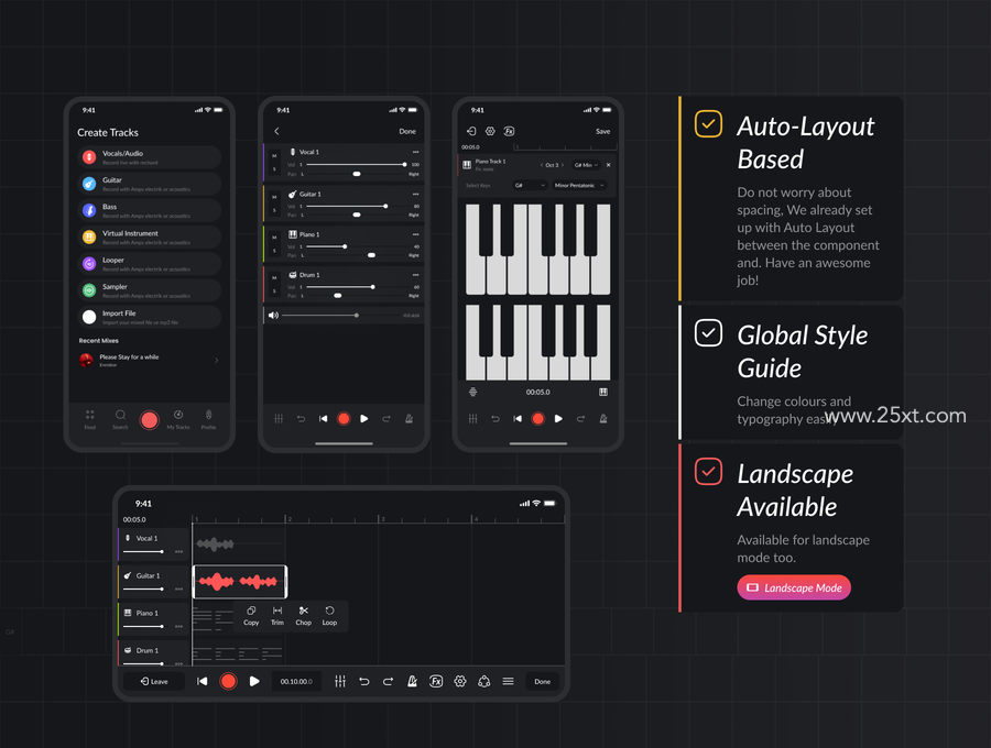 25xt-172949-Studio Records DAW UI Kit4.jpg