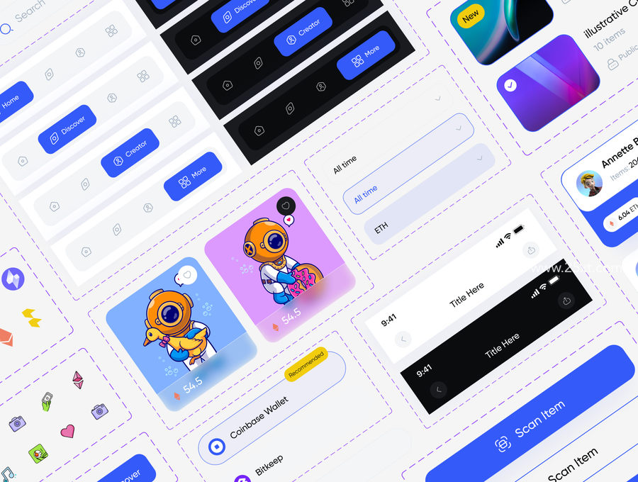 25xt-172976-Filllo NFT Market UI Kit4.jpg