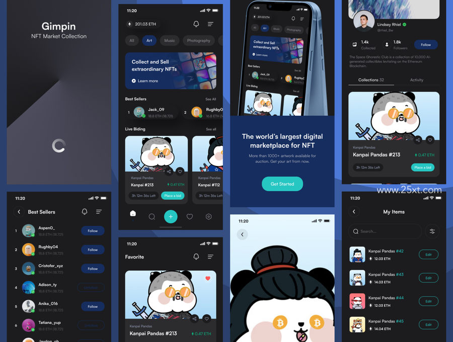 25xt-172988-Gimpin - NFT Market Apps UI Kits5.jpg