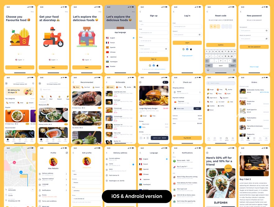 25xt-164243-Foodka - Food Delivery App UI kit4.jpg