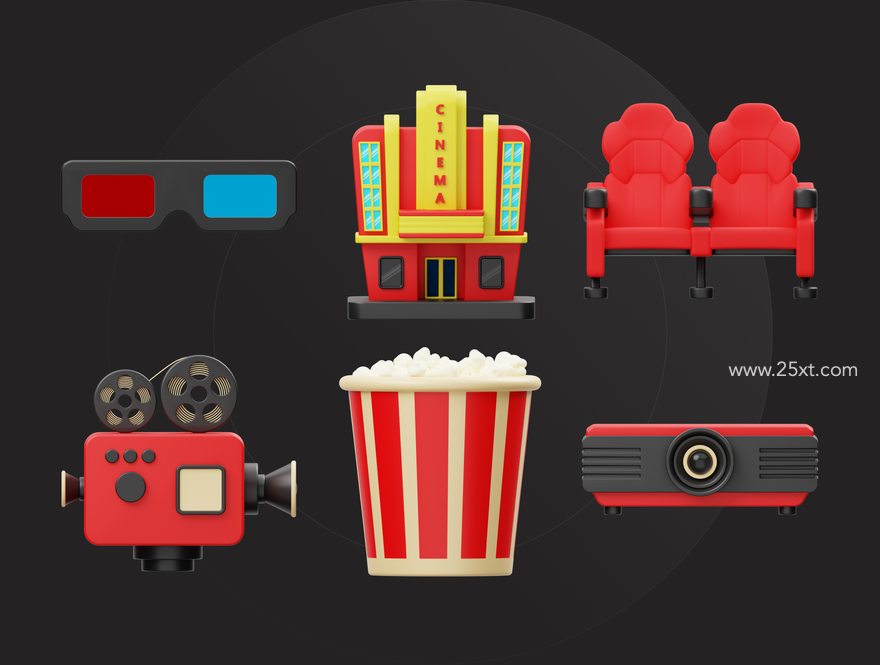 25xt-164605-Cinema And Movie 3D Icon5.jpg