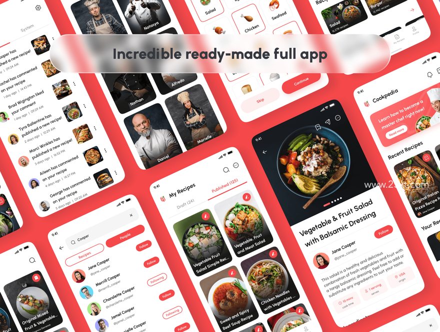 25xt-164611-Cookpedia - Food Recipe App UI Kit3.jpg