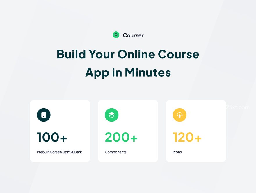 25xt-164613-Courser - Online Learning App UI Kit2.jpg