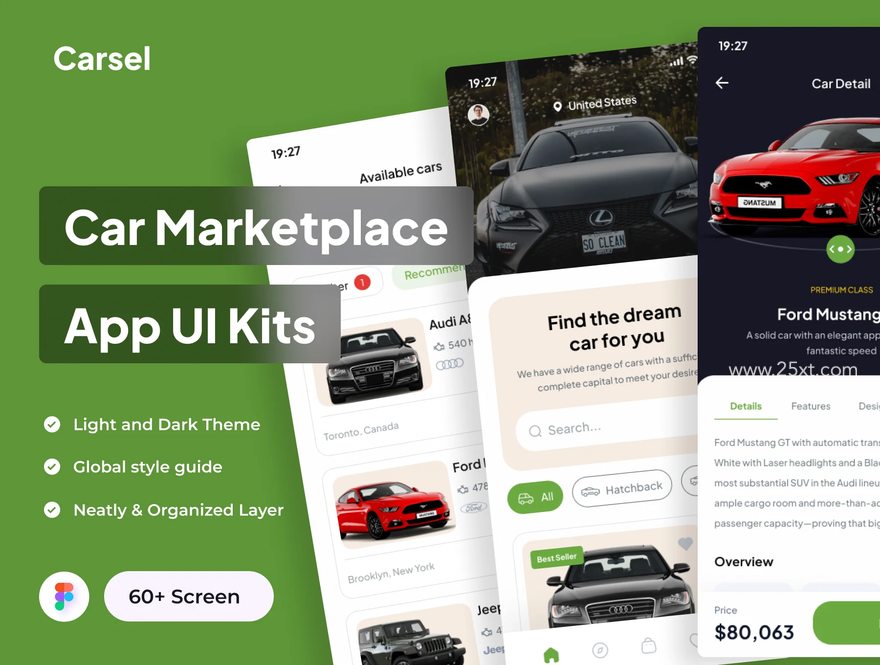 25xt-164618-Carsel - Car Marketplace App UI Kits1.jpg