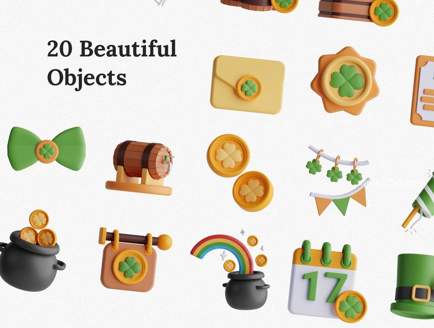 25xt-164642-St. Patricks Day 3D Icon Set6.jpg