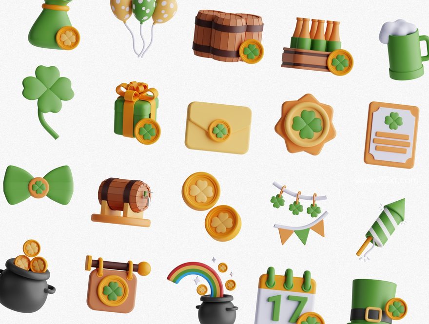 25xt-164642-St. Patricks Day 3D Icon Set7.jpg