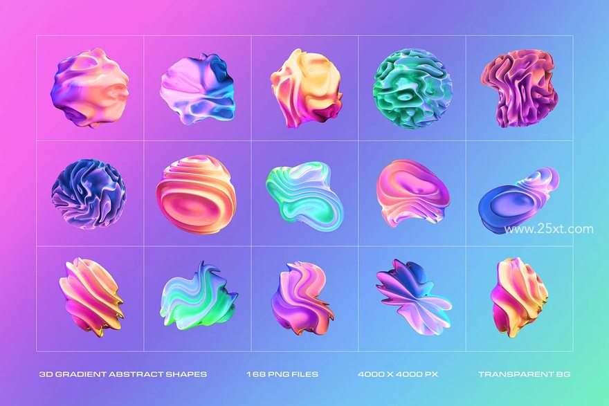 25xt-164714-3D Gradient Abstract Shapes4.jpg