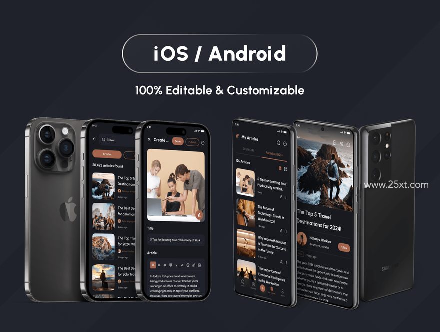 25xt-164732-Scribblr - Article & Blog App UI Kit7.jpg