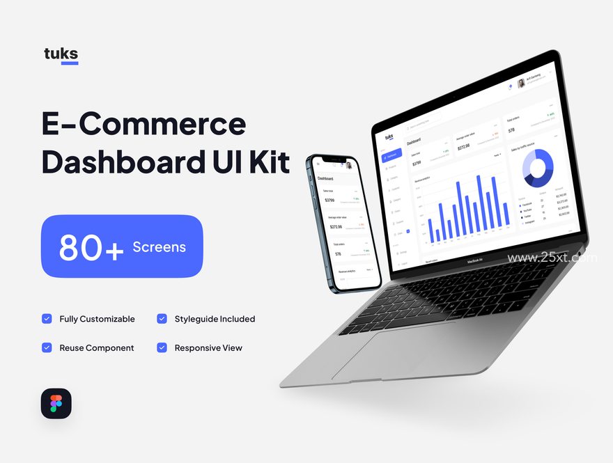 25xt-164737-Tuks - E-Commerce Dashboard UI Kit1.jpg