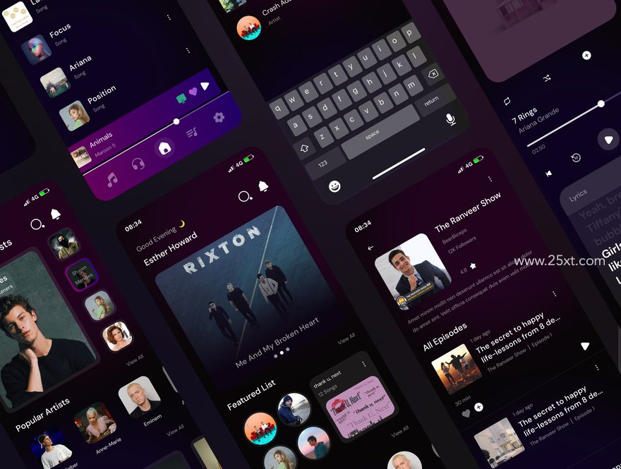 25xt-164792-Relix Figma - Music App UI Kit Figma5.jpg