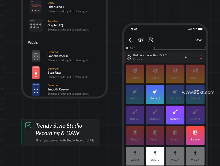 25xt-164794-Studio Records DAW UI Kit3.jpg