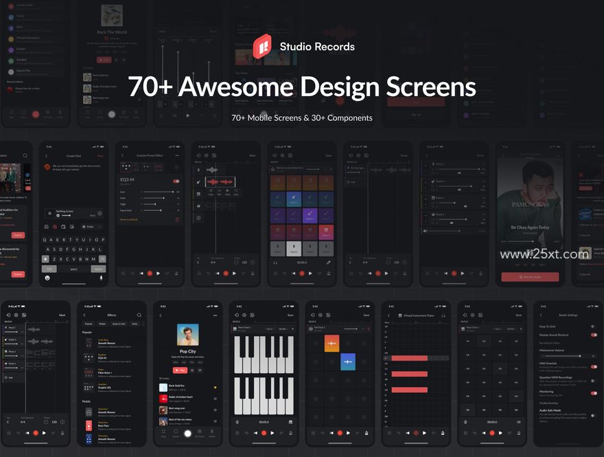 25xt-164794-Studio Records DAW UI Kit2.jpg