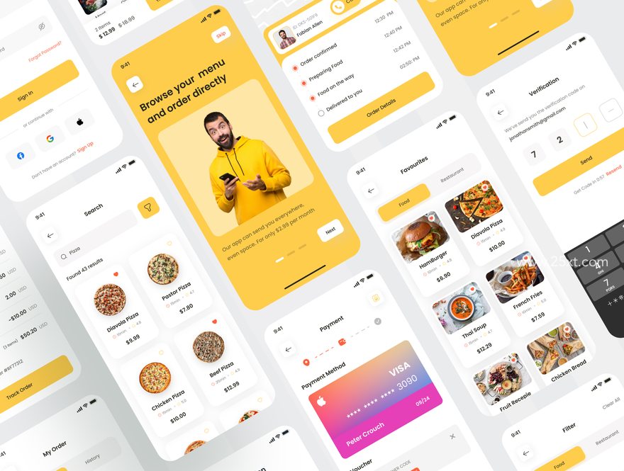 25xt-164808-Fodies - Food Delivery App UI Kit6.jpg